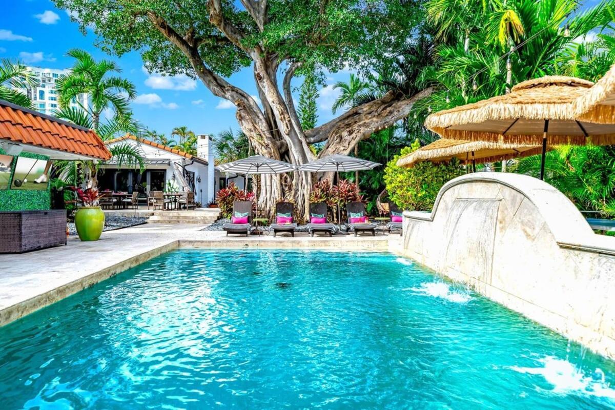 Beach Estate Las Olas Beach Best Location Fort Lauderdale Exterior photo